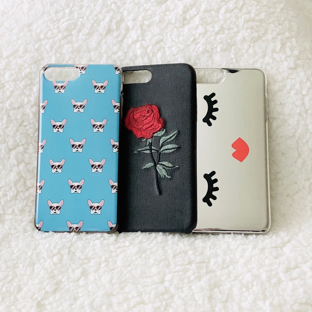 iPhone 7+ or 8+ Bundle of 3 GUC Cell Phone Cases